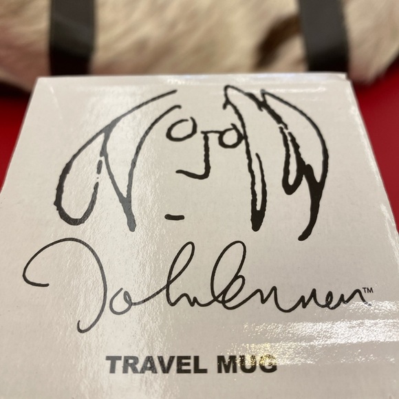 JOHN LENNON COFFEE ~ TRAVEL MUG ~ NEW ~ 4 Left - Picture 4 of 4